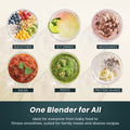 ODIFORGO Smoothie Blender Black Color