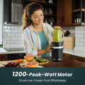 ODIFORGO Smoothie Blender Black Color
