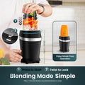 ODIFORGO Smoothie Blender Black Color