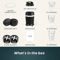 ODIFORGO Smoothie Blender Black Color