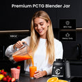 Odiforgo 1800W Professional Blender's PCTG blender jar