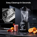 Odiforgo 1800W Professional Blender cleaning up