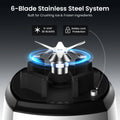 Odiforgo 1800W Professional Blender's blade system