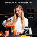 Odiforgo 1800W Professional Blender's PCTG blender jar