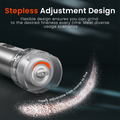 odiforgo salt and pepper electric grinder allows you to adjust how fine your grind can be 