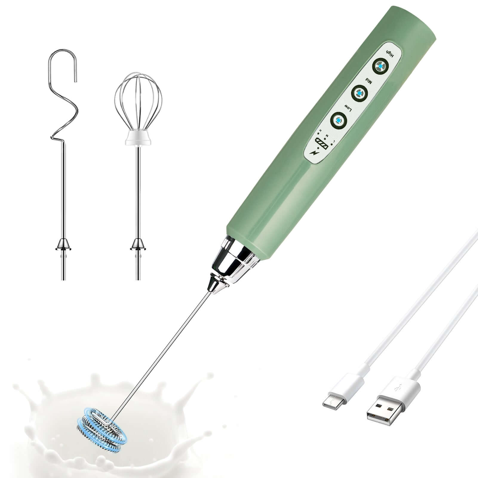 ODIFORGO Milk Frother Granite Color